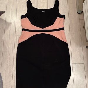 Dana Kay Pink and Black Elegant Dress. Size 16